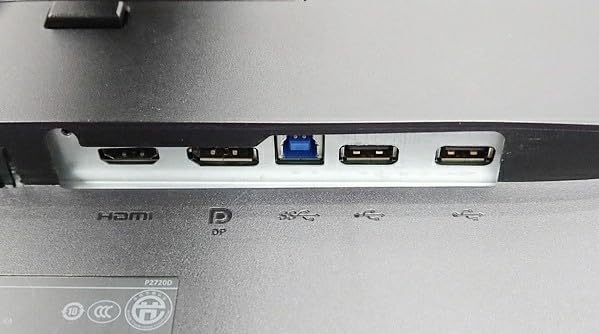 DELL ブラック モニター 本体　回転式　整備品済み Amazon.co.jp: 【整備済品】 Dell P2720D 27インチ WQHD